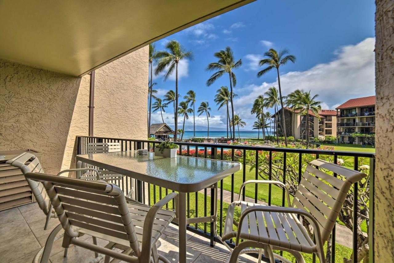 Lahaina Resort Retreat With Pool And Ocean Views! Kahana Esterno foto