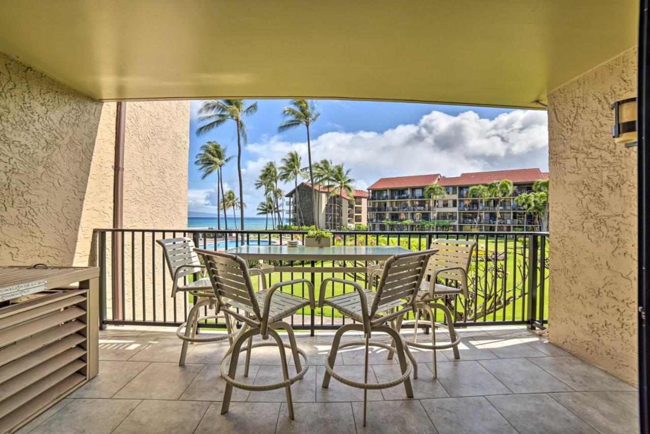 Lahaina Resort Retreat With Pool And Ocean Views! Kahana Esterno foto