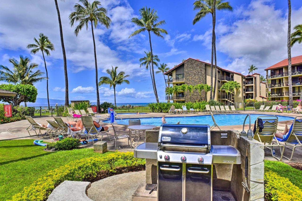 Lahaina Resort Retreat With Pool And Ocean Views! Kahana Esterno foto