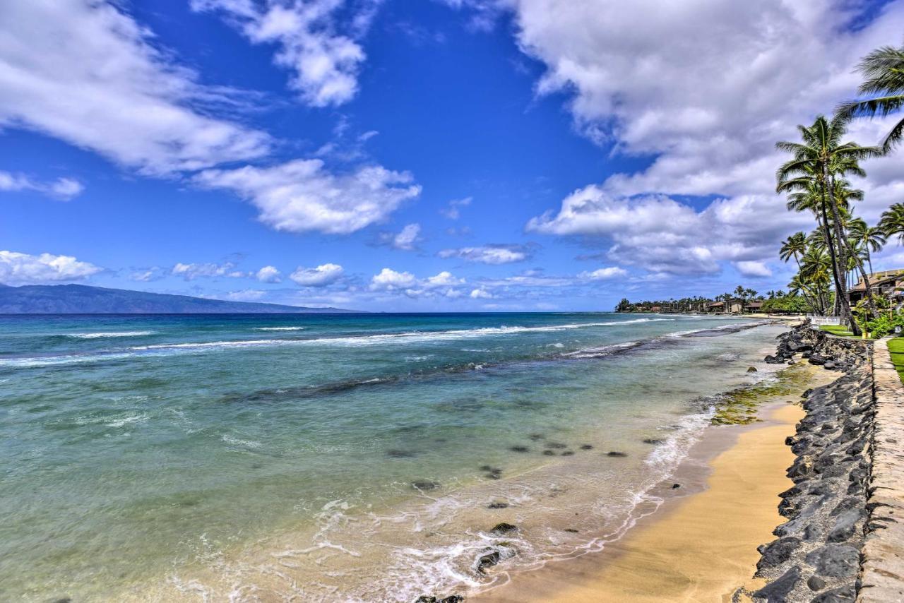Lahaina Resort Retreat With Pool And Ocean Views! Kahana Esterno foto